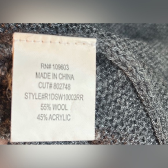 Rabbit Rabbit Rabbit Designs longline wool cardigan 90s witch vintage whimsigoth - Picture 4 of 6